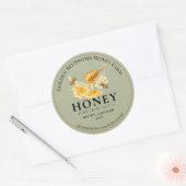 Etiketten voor honingpot - Sage Apiary Stickers (Envelop)