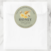 Etiketten voor honingpot - Sage Apiary Stickers (Tas)