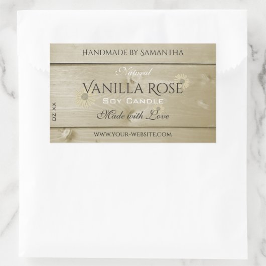 Etiketten voor houtachtige korrels Verpakking Lich (Tas)