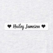 Etiketten voor kinder kleding, labels voor dagverz (Design 1)