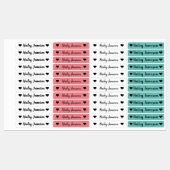 Etiketten voor kinder kleding, labels voor dagverz (Vel)