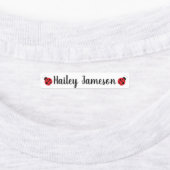 Etiketten voor kinder kleding, labels voor dagverz (Aangebracht)