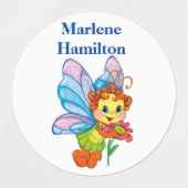 Etiketten voor kindernamen labels (Design 2)