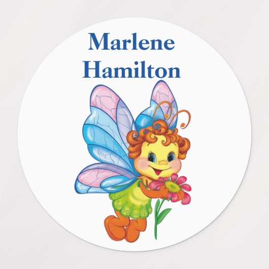 Etiketten voor kindernamen labels (Design 2)