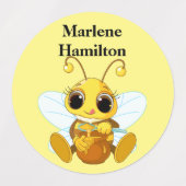 Etiketten voor kindernamen labels (Design 1)