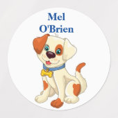 Etiketten voor kindernamen labels (Design 2)