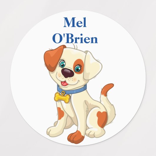 Etiketten voor kindernamen labels (Design 2)