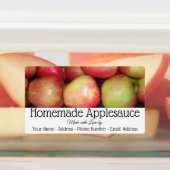 Etiketten voor levensmiddelen - Krat van appels Labels (Aangebracht)