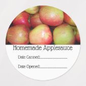 Etiketten voor levensmiddelen - Krat van appels Labels (Design 1)