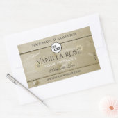 Etiketten voor lichte houten korrels en Logo (Envelop)