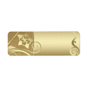 Etiketten voor Matte goud