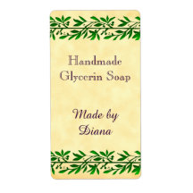 Etiketten voor olijfgaarden op maat van lebben