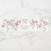 Etiketten voor onbewerkt water, etiketten voor wat (Enkel label)