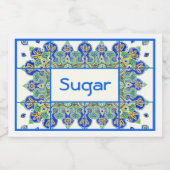 Etiketten voor opslagtanks voor levensmiddelen (Enkel label)