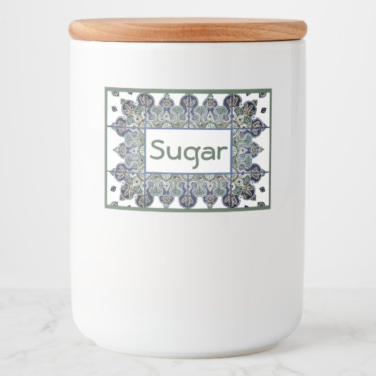 Etiketten voor opslagtanks voor levensmiddelen (Voorkant)