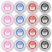 Etiketten voor rotskoekjes sticker (Voorkant)