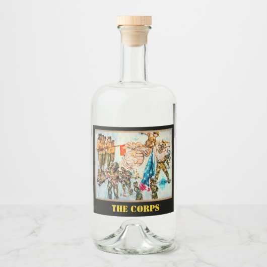 Etiketten voor sterke drank (Voorkant)