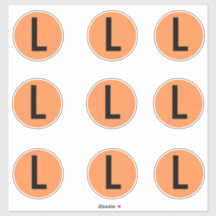 Etiketten voor Stickers met kledinggrootte