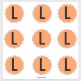 Etiketten voor Stickers met kledinggrootte