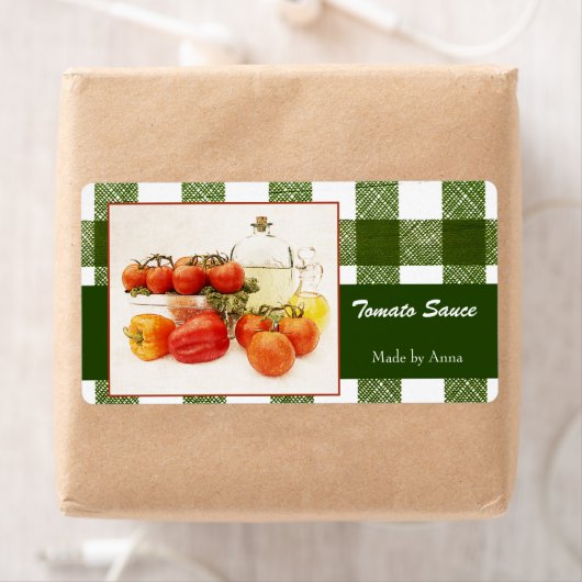 Etiketten voor tomatensaus (Insitu)
