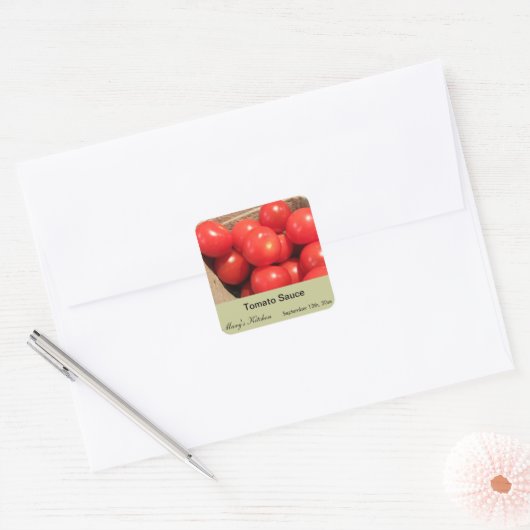 Etiketten voor tomatensaus (Envelop)