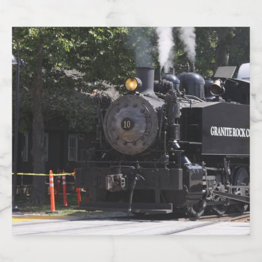 Etiketten voor treinflesjes (Enkel label)