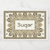 Etiketten voor voedselopslagcontainers (Enkel label)