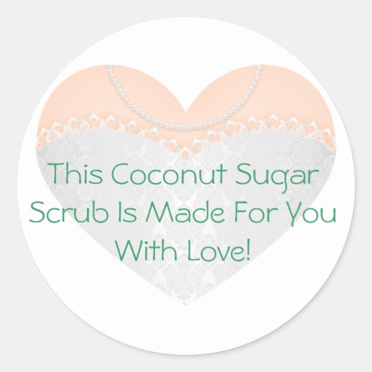 Etiketten voor Vrijgezellenfeest Favors Sugar Scru (Voorkant)