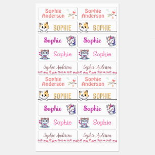 Etiketten voor waterdichte dieren op maat labels