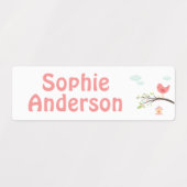 Etiketten voor waterdichte dieren op maat labels (Design 1)