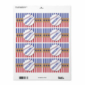 Etiketten voor waterfles (Full Sheet)