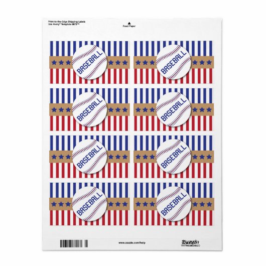 Etiketten voor waterfles (Full Sheet)