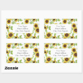 Etiketten voor "Waterverf & pen - zonnebloempitten (Vel)