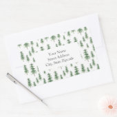 Etiketten voor 'Waterverf pine Tree' (Envelop)