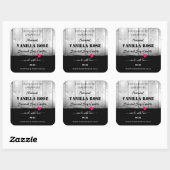 Etiketten voor zwarte en witte houten korrels - Ha (Vel)