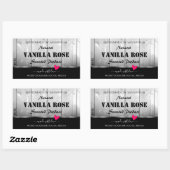 Etiketten voor zwarte en witte houten korrels - Ha (Vel)