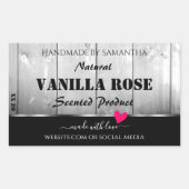 Etiketten voor zwarte en witte houten korrels - Ha (Voorkant)