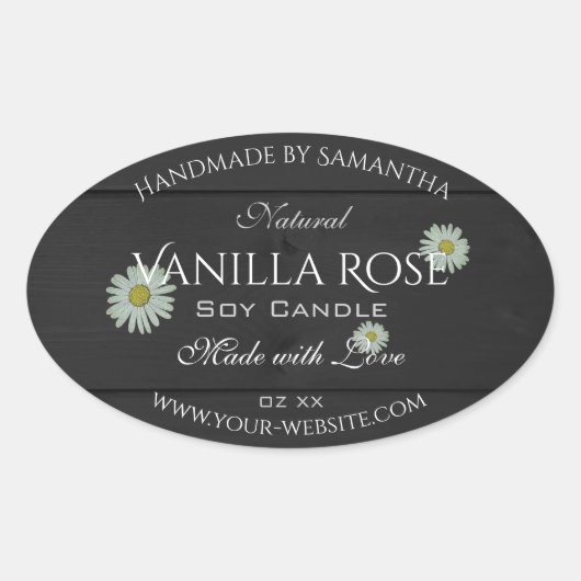 Etiketten voor zwarte houten korrels Verpakking Da (Voorkant)