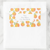 Etiketten "Waterverf pomkin Pattern 3" (Tas)