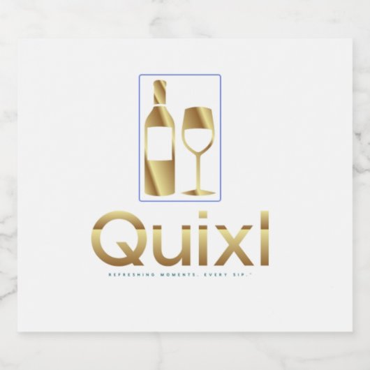 Etiketten wijn en mousserende wijn (Enkel label)