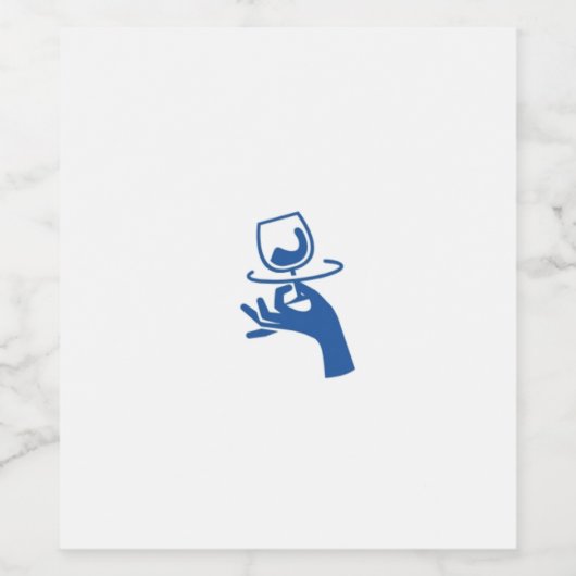 Etiketten wijn en mousserende wijn (Enkel label)