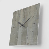 ETIKETTERCONCREET STAINTE | industrieel decor Vierkante Klok (Hoek)
