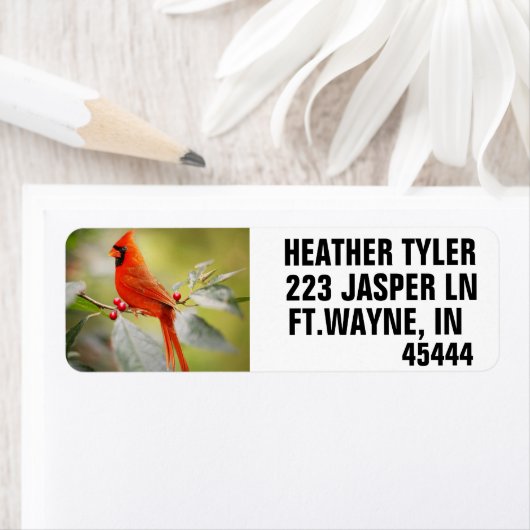 ETIKETTERING RODE CARDINALE TERUGDRANK ETIKET (Insitu)