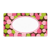 Etikettering van aangepaste aardbeienbomen voor St Etiket (Voorkant)