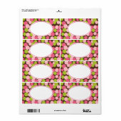 Etikettering van aangepaste aardbeienbomen voor St Etiket (Full Sheet)