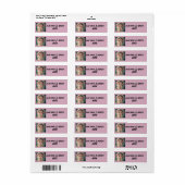  ETIKETTERING VAN DE ETIKETTERS VAN HET MEISJE ETIKET (Full Sheet)