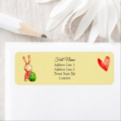 Etikettering van het het omslagadres van de Pasen  Etiket (Insitu)