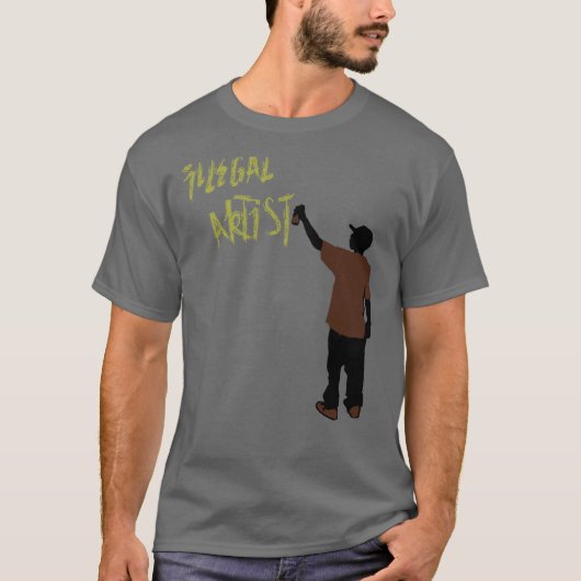 Etikettering van het merk t-shirt (Voorkant)