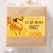Etikettering van producten voor bijen en honingdip etiket (Insitu)