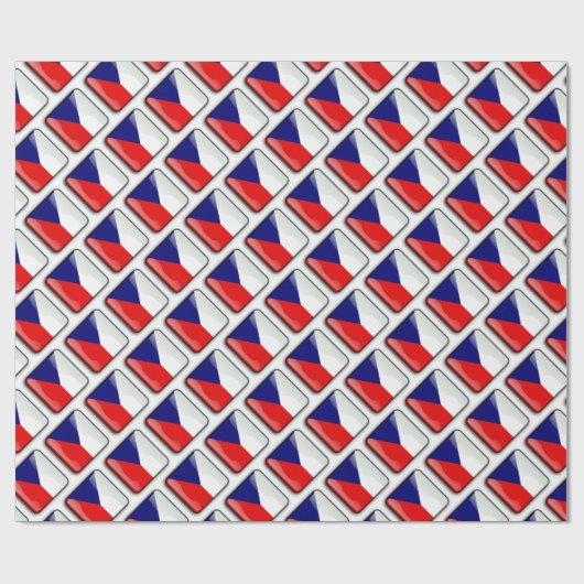 Etikettering van verpakkingspapier onder Tsjechisc Cadeaupapier (Vlak)